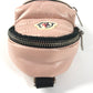 MONCLER 6F00001 Backpack Rucksack Logo Back Charm Accessory Keychain Nylon Unisex Pink