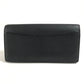 Louis Vuitton Long Wallet Bifold Flap Long Wallet Calf Leather Unisex Hitam