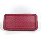 CELINE Logo Saluki Bag Tote Bag Shoulder Bag PVC/Leather Ladies Red Series