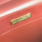 CARTIER Vintage Logo Tote Bag Bag Handbag Document Bag Business Bag Leather Men's Bordeaux