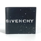 GIVENCHY Logo Billfold Compact Wallet Bifold Wallet Leather Unisex Black