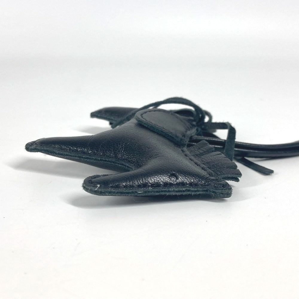 HERMES 馬 ホース ロデオ PM トラップ バッグアクセサリー オールブラック ソーブラック バッグチャーム アニョーミロ ユニセックス ブラック