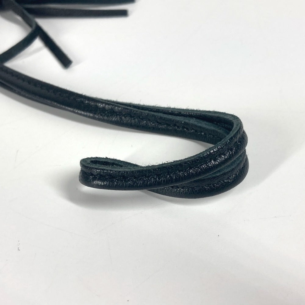 HERMES 馬 ホース ロデオ PM トラップ バッグアクセサリー オールブラック ソーブラック バッグチャーム アニョーミロ ユニセックス ブラック