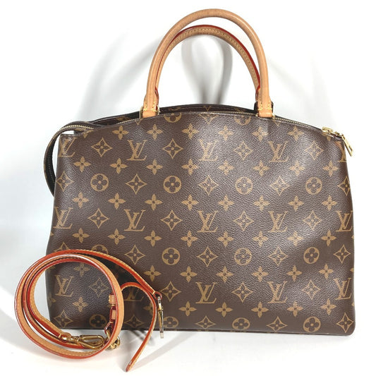 LOUIS VUITTON M45898 모노그램 그랑팔레 MM 2WAY 백 숄더백 토트백 백 크로스바디 핸드백 모노그램 캔버스 여성 브라운