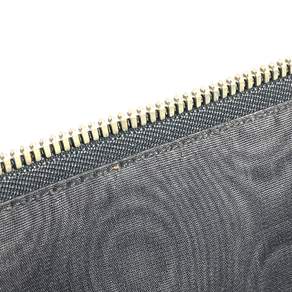 GUCCI 523441 Sega collaboration GUCCY logo with handle bag pouch second bag clutch bag leather unisex black