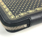 GUCCI 523441 Sega collaboration GUCCY logo with handle bag pouch second bag clutch bag leather unisex black