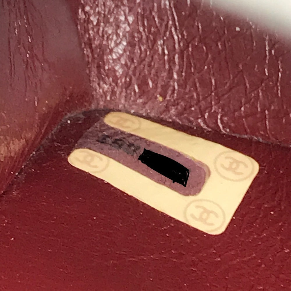 CHANEL Vintage Quilted Shoulder Bag Shoulder Bag Jersey Women's Navy