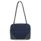 CHANEL Vintage Quilted Shoulder Bag Shoulder Bag Jersey Women's Navy