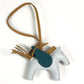 HERMES Pegasus PM Pegasus PM Bag Charm Charm Anyomiro Women's Plume/Sesame Blue
