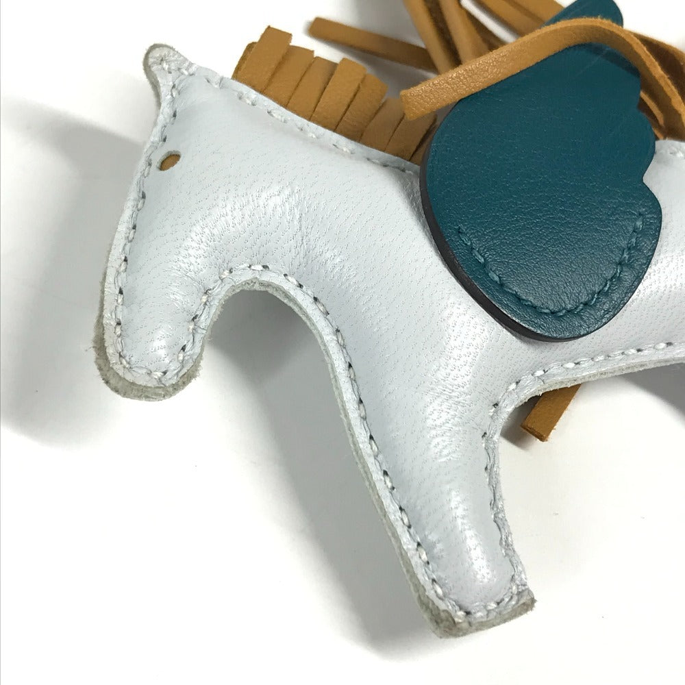 HERMES Pegasus PM Pegasus PM Bag Charm Charm Anyomiro Women's Plume/Sesame Blue
