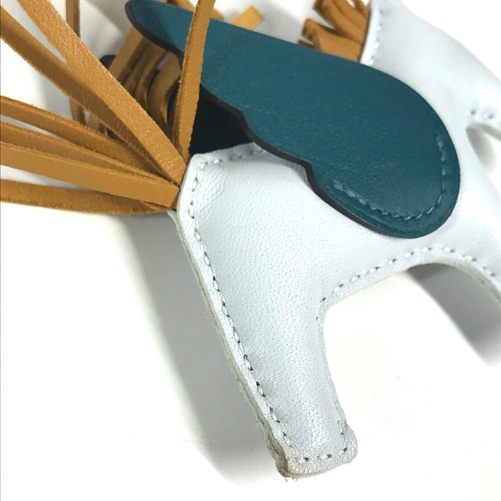 HERMES Pegasus PM Pegasus PM Bag Charm Charm Anyomiro Women's Plume/Sesame Blue