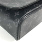 LOUIS VUITTON M46255 Monogram Eclipse District PM NV3 Bag Crossbody Flap Shoulder Bag Monogram Eclipse Canvas Unisex Black