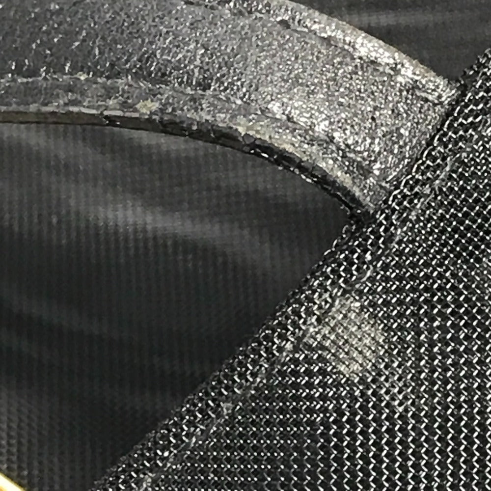 FENDI FF Logo Mesh Big Bag Bag Tote Bag Beach Bag Handbag Nylon Mesh Women's Black