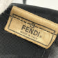 FENDI FF Logo Mesh Big Bag Bag Tote Bag Beach Bag Handbag Nylon Mesh Women's Black