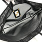 FENDI FF Logo Mesh Big Bag Bag Tote Bag Beach Bag Handbag Nylon Mesh Women's Black