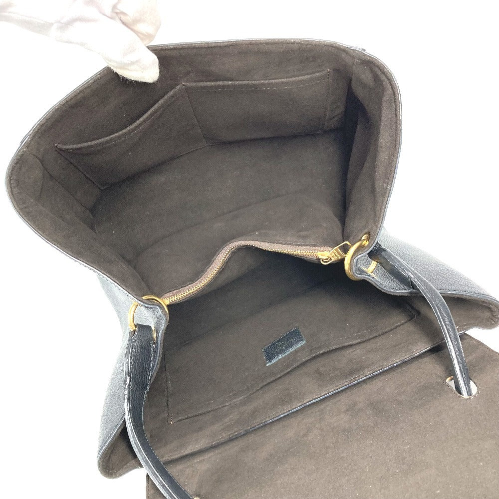 Louis Vuitton M50439 Monogram Emprene Trocadéro Bag Tote Bag Flap Handbag Monogram Emprene Kulit Wanita Noir Hitam