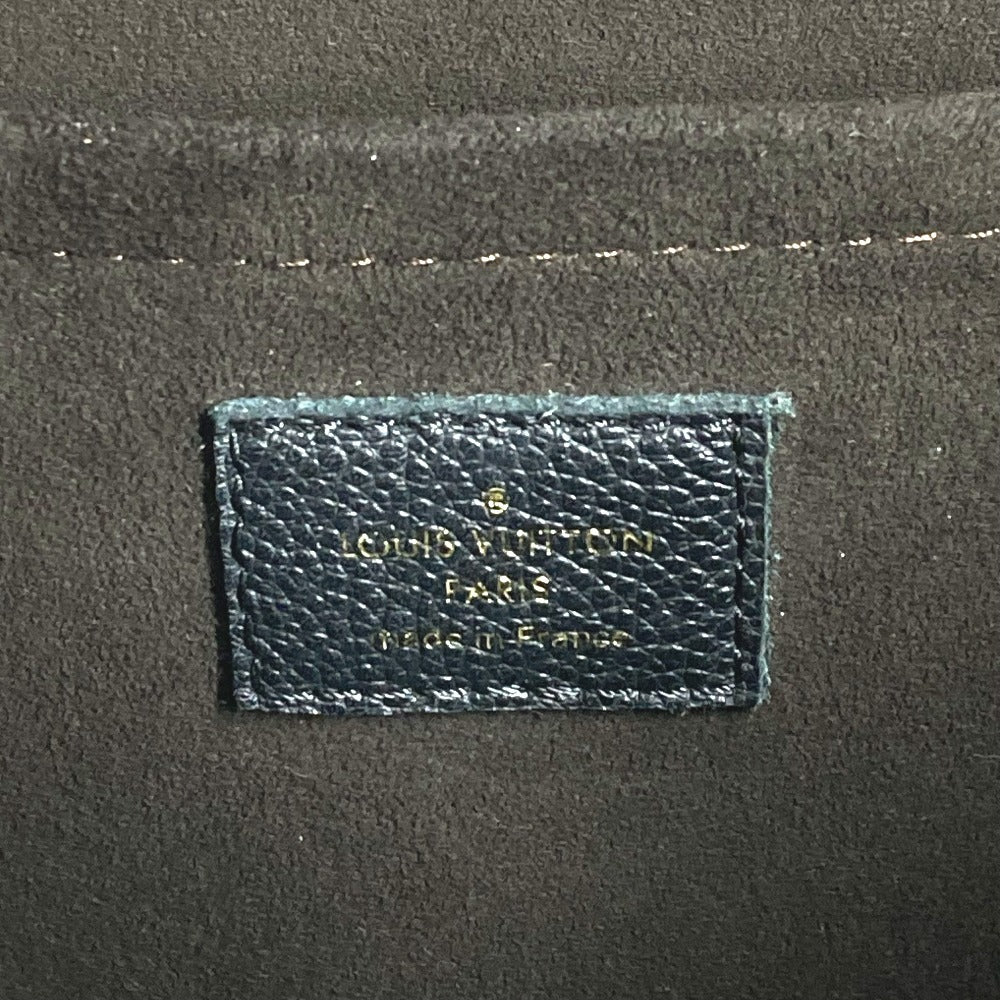 Louis Vuitton M50439 Monogram Emprene Trocadéro Bag Tote Bag Flap Handbag Monogram Emprene Kulit Wanita Noir Hitam