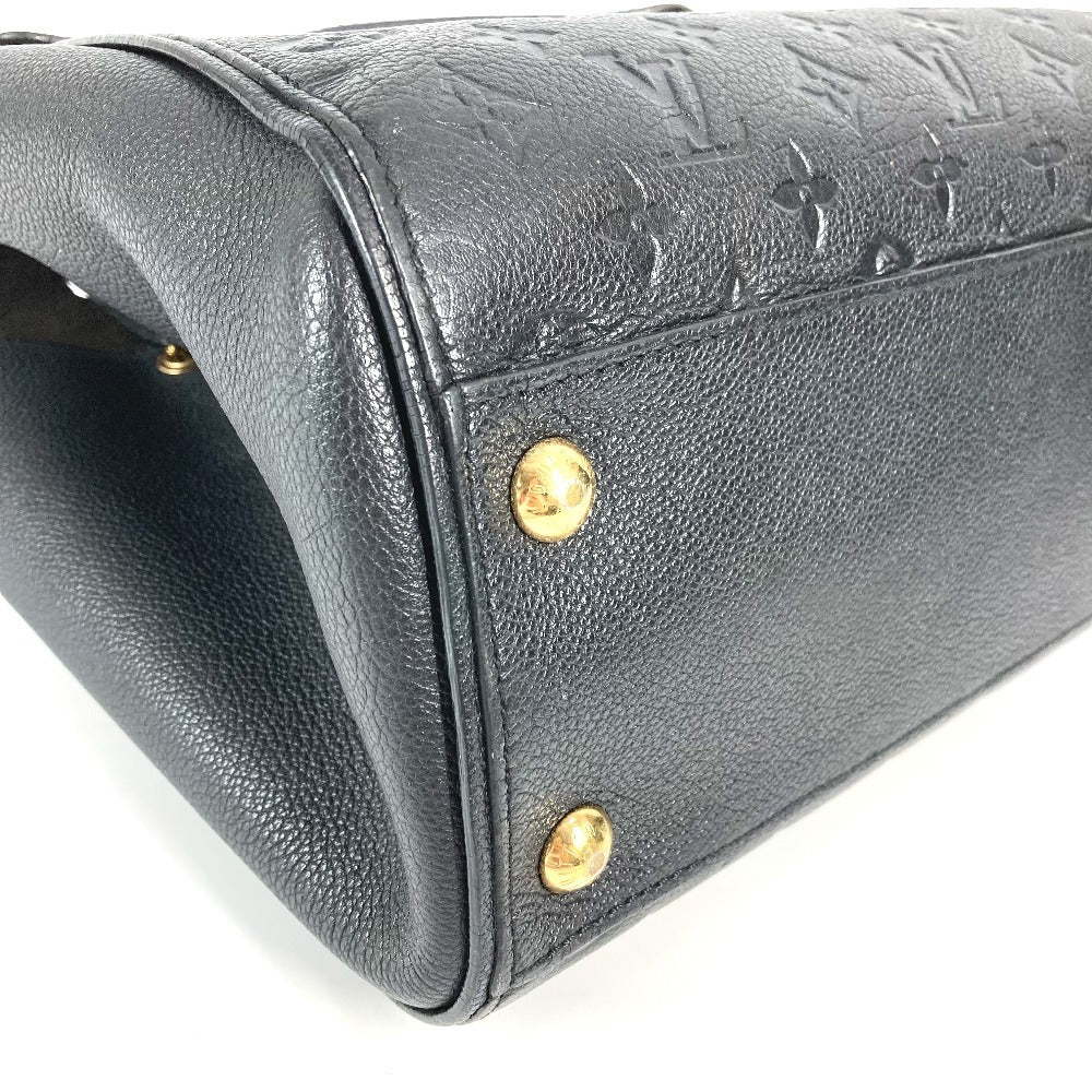 Louis Vuitton M50439 Monogram Emprene Trocadéro Bag Tote Bag Flap Handbag Monogram Emprene Kulit Wanita Noir Hitam