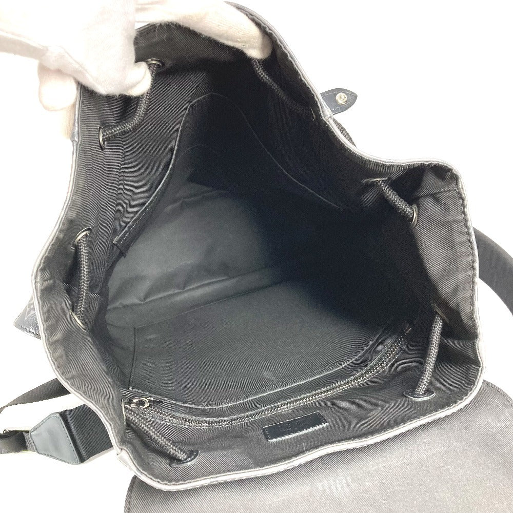 LOUIS VUITTON M45419 Monogram Eclipse Reverse Christopher MM Backpack Bag Rucksack Monogram Eclipse Canvas Unisex Black