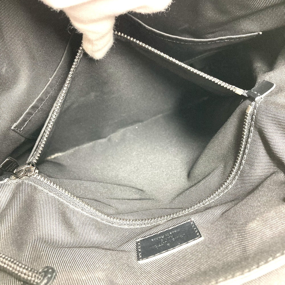 LOUIS VUITTON M45419 Monogram Eclipse Reverse Christopher MM Backpack Bag Rucksack Monogram Eclipse Canvas Unisex Black