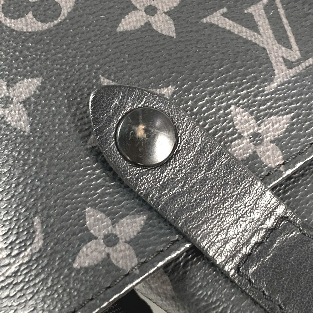 LOUIS VUITTON M45419 Monogram Eclipse Reverse Christopher MM Backpack Bag Rucksack Monogram Eclipse Canvas Unisex Black
