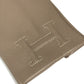 Hermes H202053G H Logo Sarung tangan "Bastille" Aksesori Sarung tangan Kulit Wanita Etoupe Grey