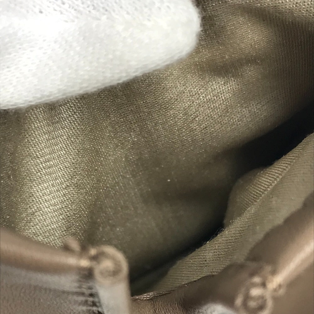 Hermes H202053G H Logo Sarung tangan "Bastille" Aksesori Sarung tangan Kulit Wanita Etoupe Grey