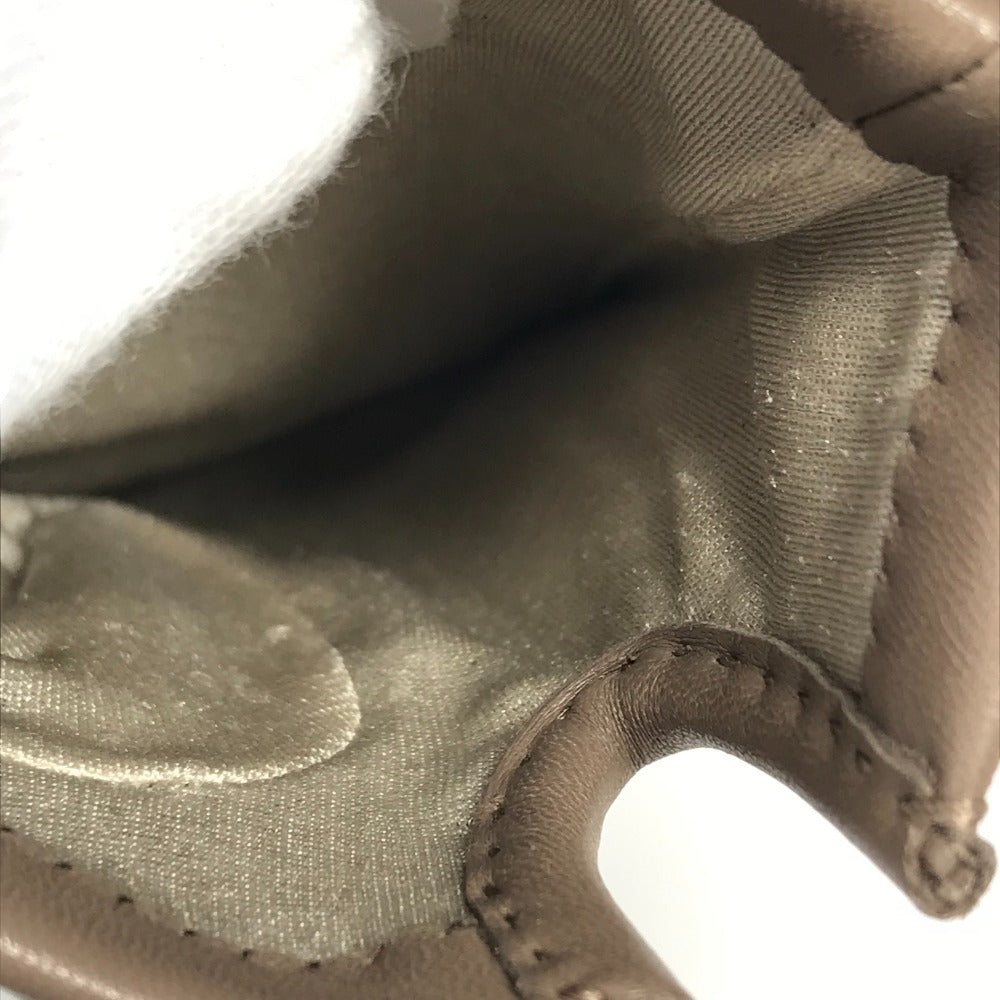 Hermes H202053G H Logo Sarung tangan "Bastille" Aksesori Sarung tangan Kulit Wanita Etoupe Grey