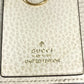 GUCCI 456118 Logo GG 6 Key Case Key 6P Key Case PVC/Leather Unisex Beige