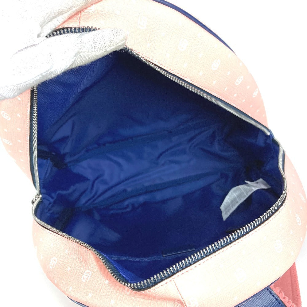 GUCCI 433578 The JETSONS Space Family Jetsons Children Logo Backpack Bag Rucksack PVC/Leather Kids Pink