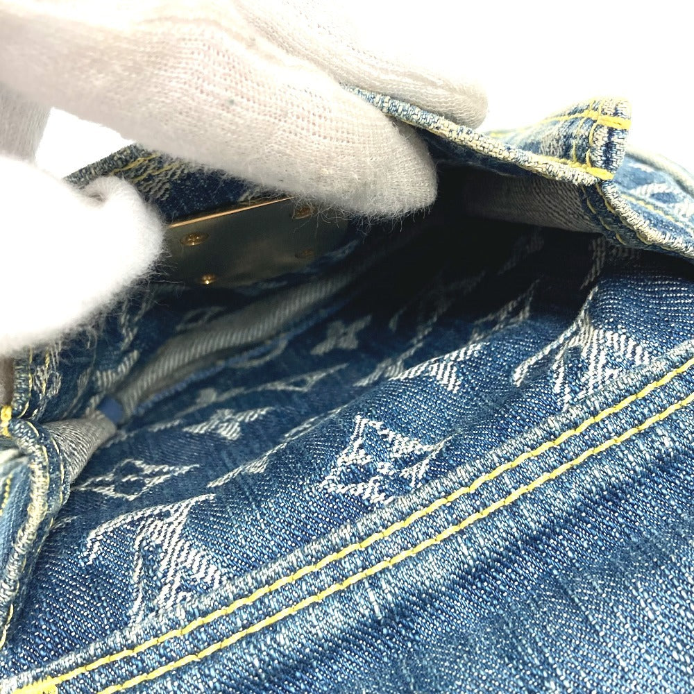 루이비통 M95348 모노그램 데님 카메라 백 백 크로스바디 포쉐트 숄더백 모노그램 데님 여성용 블루