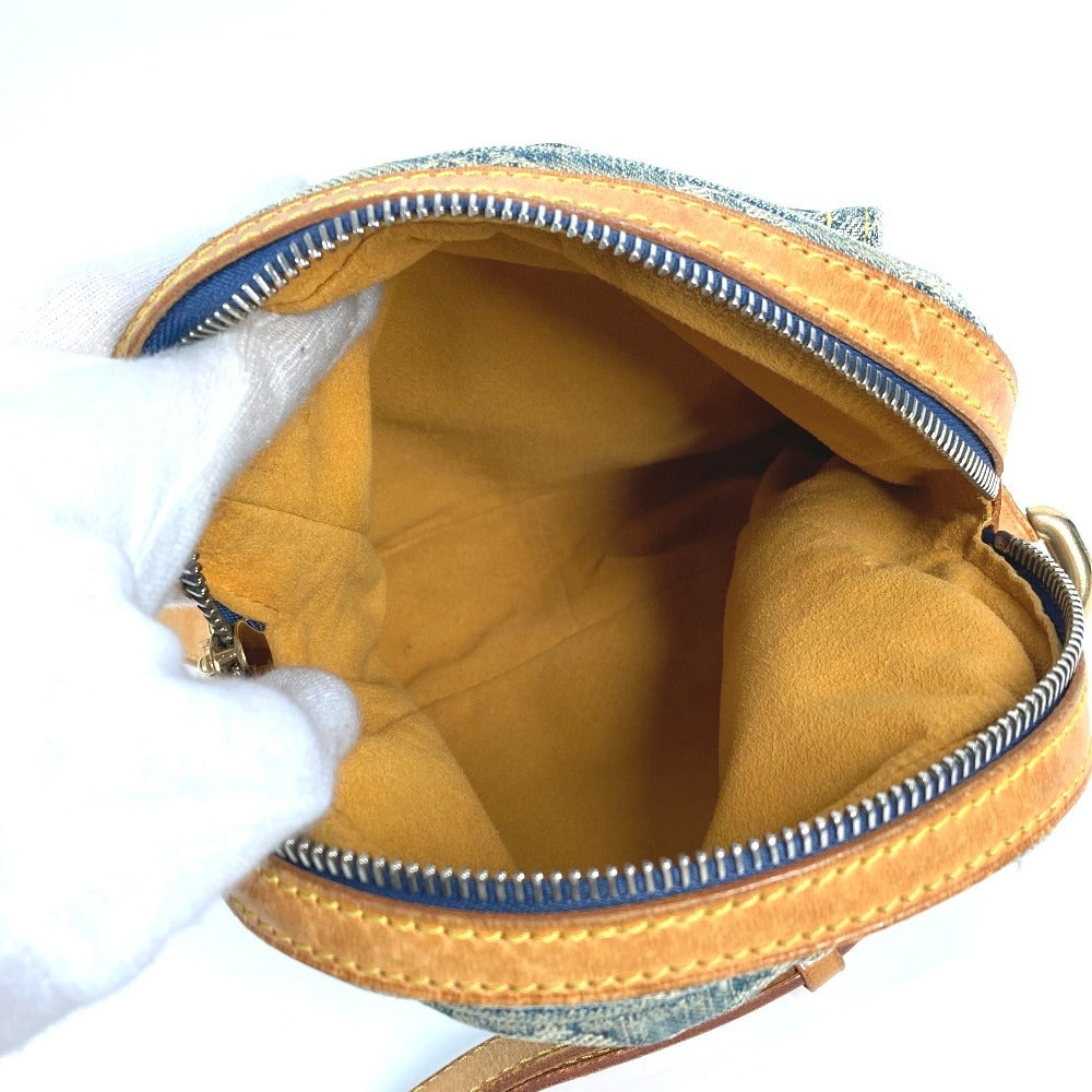 루이비통 M95348 모노그램 데님 카메라 백 백 크로스바디 포쉐트 숄더백 모노그램 데님 여성용 블루