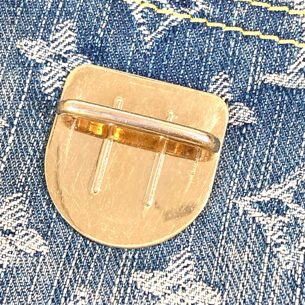 루이비통 M95348 모노그램 데님 카메라 백 백 크로스바디 포쉐트 숄더백 모노그램 데님 여성용 블루