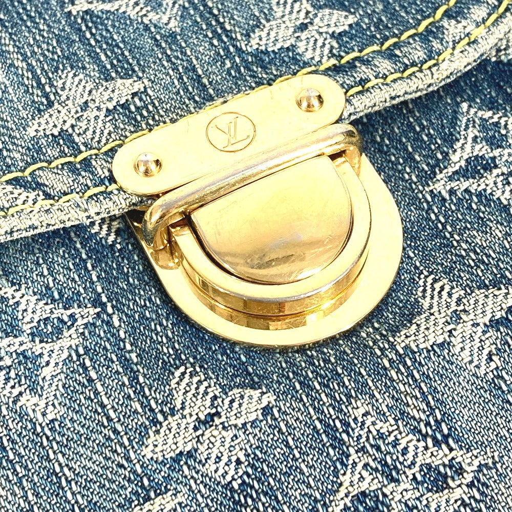 루이비통 M95348 모노그램 데님 카메라 백 백 크로스바디 포쉐트 숄더백 모노그램 데님 여성용 블루