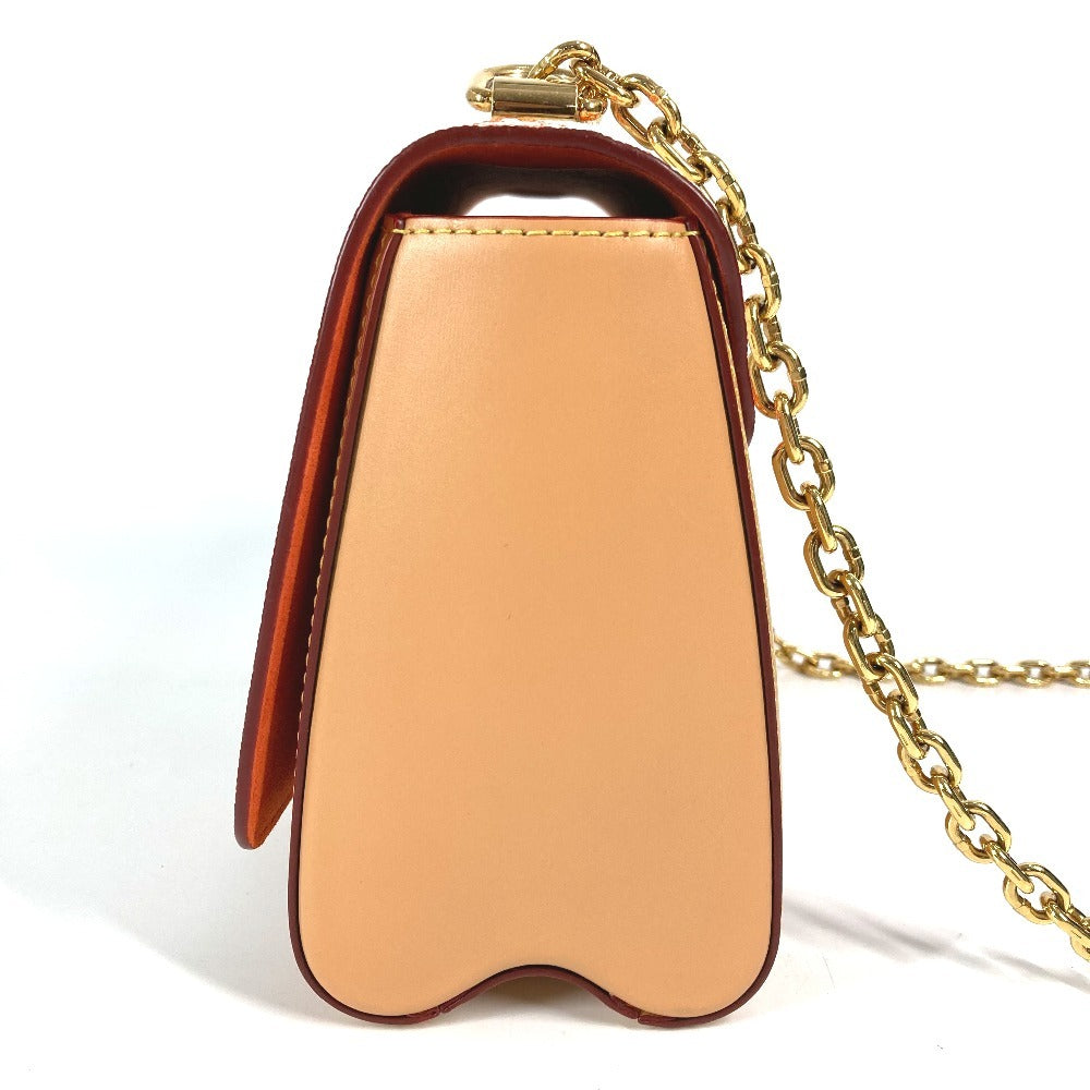 LOUIS VUITTON M44460 Monogram Catgram Cat Sack Twist MM Bolso Bolso con cadena Bolso bandolera con cadena Bolso de hombro Monogram Canvas Mujer Bronce Blanco