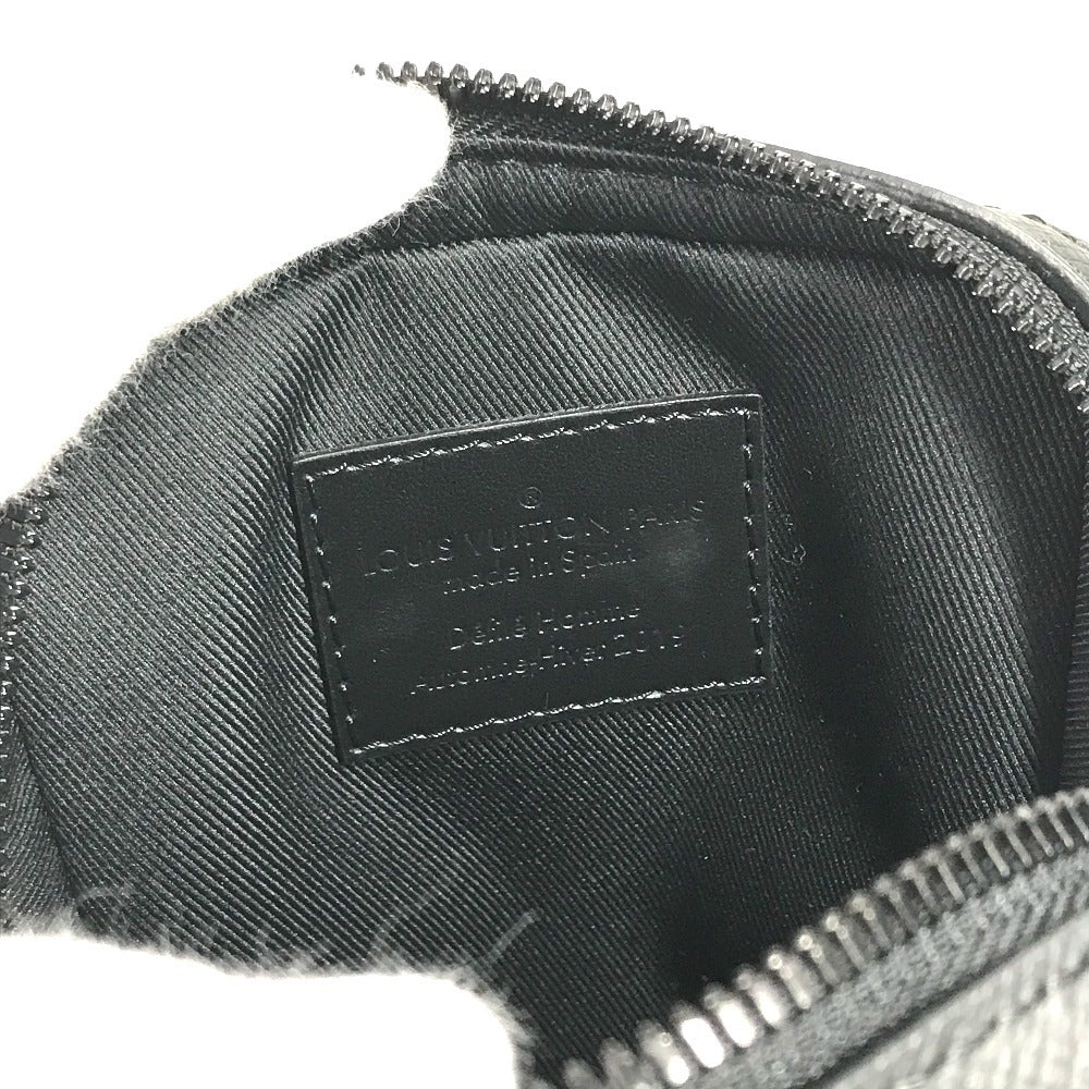 LOUIS VUITTON M30332 Taiga Rainbow Danube Messenger Bag Crossbody Pochette Bolso de hombro Taiga Cuero Unisex Negro