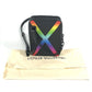 LOUIS VUITTON M30332 Taiga Rainbow Danube Messenger Bag Crossbody Pochette Bolso de hombro Taiga Cuero Unisex Negro
