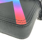 LOUIS VUITTON M30332 Taiga Rainbow Danube Messenger Bag Crossbody Pochette Bolso de hombro Taiga Cuero Unisex Negro