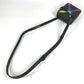 LOUIS VUITTON M30332 Taiga Rainbow Danube Messenger Bag Crossbody Pochette Bolso de hombro Taiga Cuero Unisex Negro