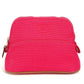 Hermes Bolide Pouch Mini Mini Pouch Makeup Pouch Pouch Pouch Pouch Cotton Unisex Pink