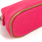 Hermes Bolide Pouch Mini Mini Pouch Makeup Pouch Pouch Pouch Pouch Cotton Unisex Pink
