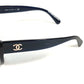 CHANEL 5372-A CC Coco Mark Logo Glasses Eyewear Glasses Sunglasses Plastic Ladies Blue