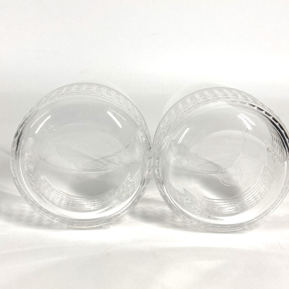 HERMES P010252P セット 食器 ゴブレット 〈アンテルヴァル〉 インテリア プレゼント コップ ペア セット 2客 グラス ガラス レディース クリア