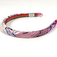 HERMES Jungle Love Elsa Hair Accessory Hair Band Headband Headband Silk Women's Pink