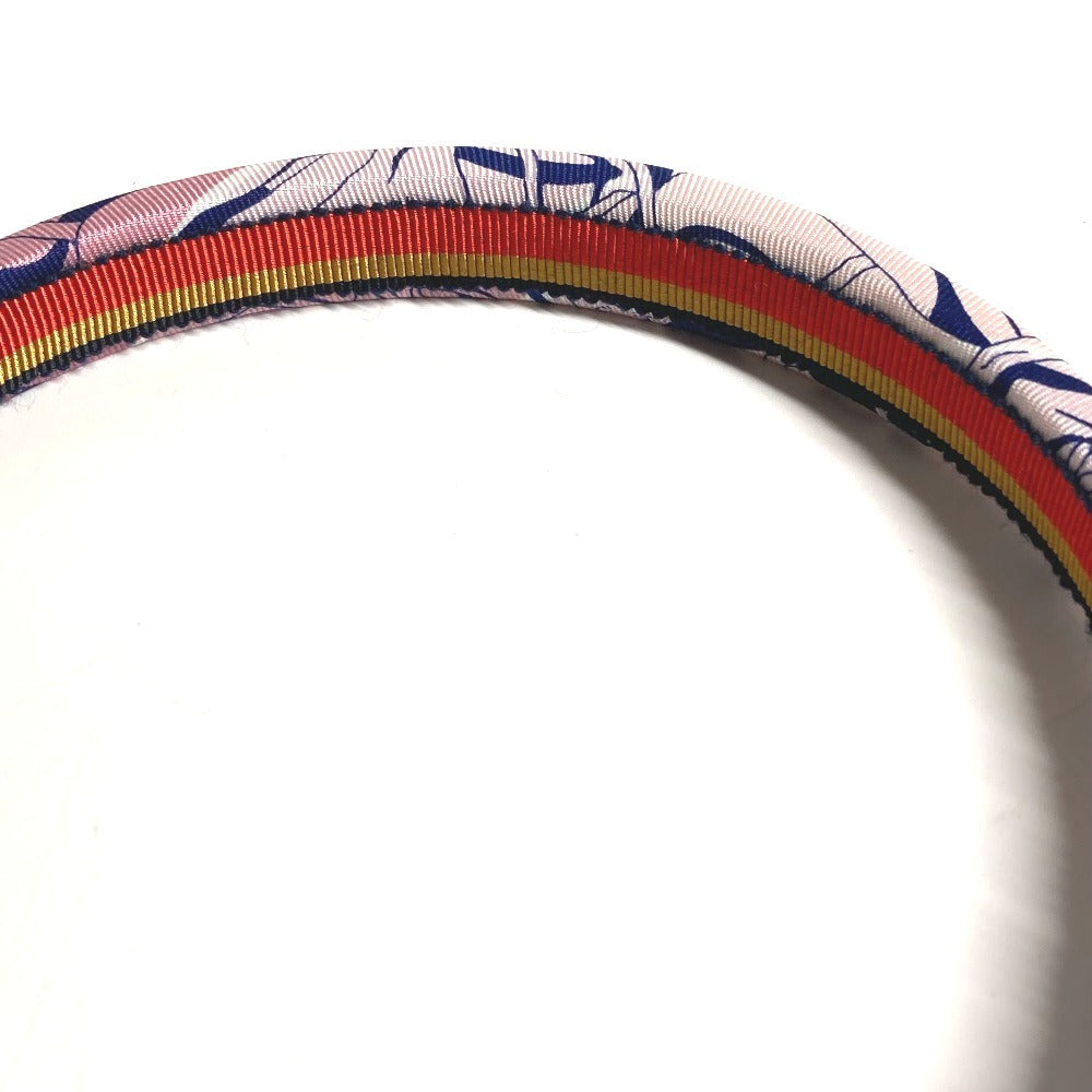 HERMES Jungle Love Elsa Hair Accessory Hair Band Headband Headband Silk Women's Pink