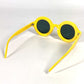 CHANEL 71314A Logo Pharrell Williams PHARREL Glasses Eyewear Glasses Sunglasses Plastic Women's Yellow