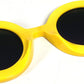 CHANEL 71314A Logo Pharrell Williams PHARREL Glasses Eyewear Glasses Sunglasses Plastic Women's Yellow
