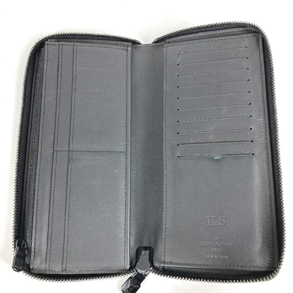 LOUIS VUITTON M62902 モノグラムシャドウ ジッピーウォレットヴェルティカル ラウンドファスナー ロングウォレット 長財布 モノグラムシャドウレザー ユニセックス ノワール ブラック