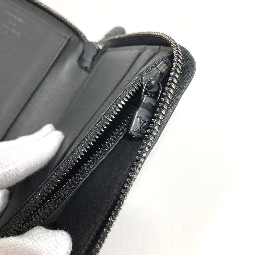LOUIS VUITTON M62902 モノグラムシャドウ ジッピーウォレットヴェルティカル ラウンドファスナー ロングウォレット 長財布 モノグラムシャドウレザー ユニセックス ノワール ブラック