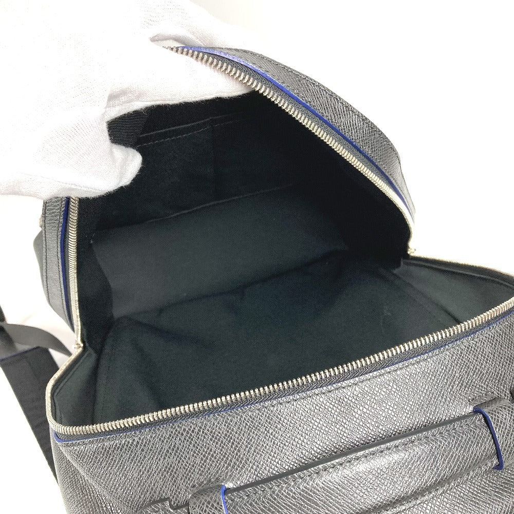 LOUIS VUITTON M32734 Taiga Anton Bag Riñonera Bicolor Mochila Taiga Cuero Unisex Ardoise Negro